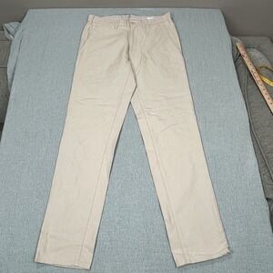 45r 45rpm Cotton Chino Khaki Trousers Pants Sz 32 **